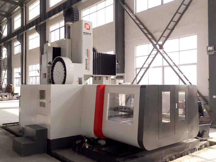 一臺昆機XH2410 數(shù)控龍門鏜銑床